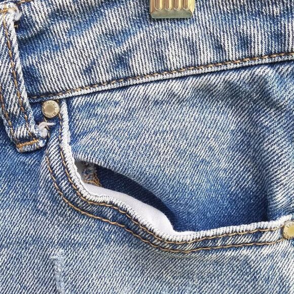 Tinseltown Distressed Jeans with frayed bottoms size 13 - Picture 9 of 15